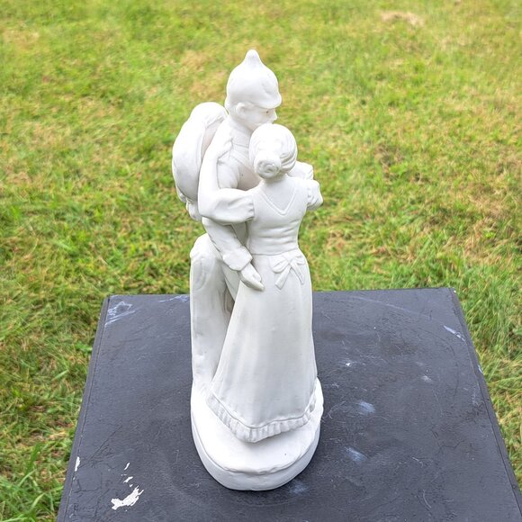 Abschied -German Bisque Statue WWI - Picture 5 of 11